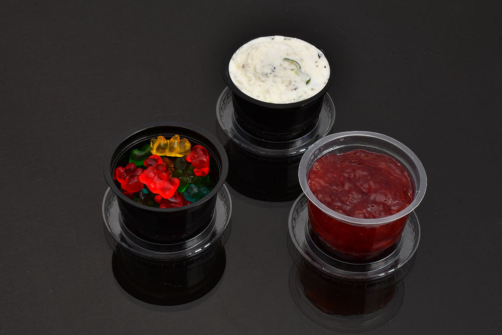 عبوة مستديرة مفصلية للصوصات