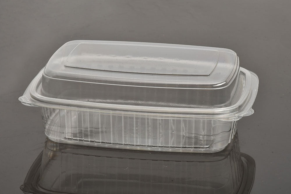 عبوة مستطيلة مفصلية بغطاء فلات - عالي بومبيه