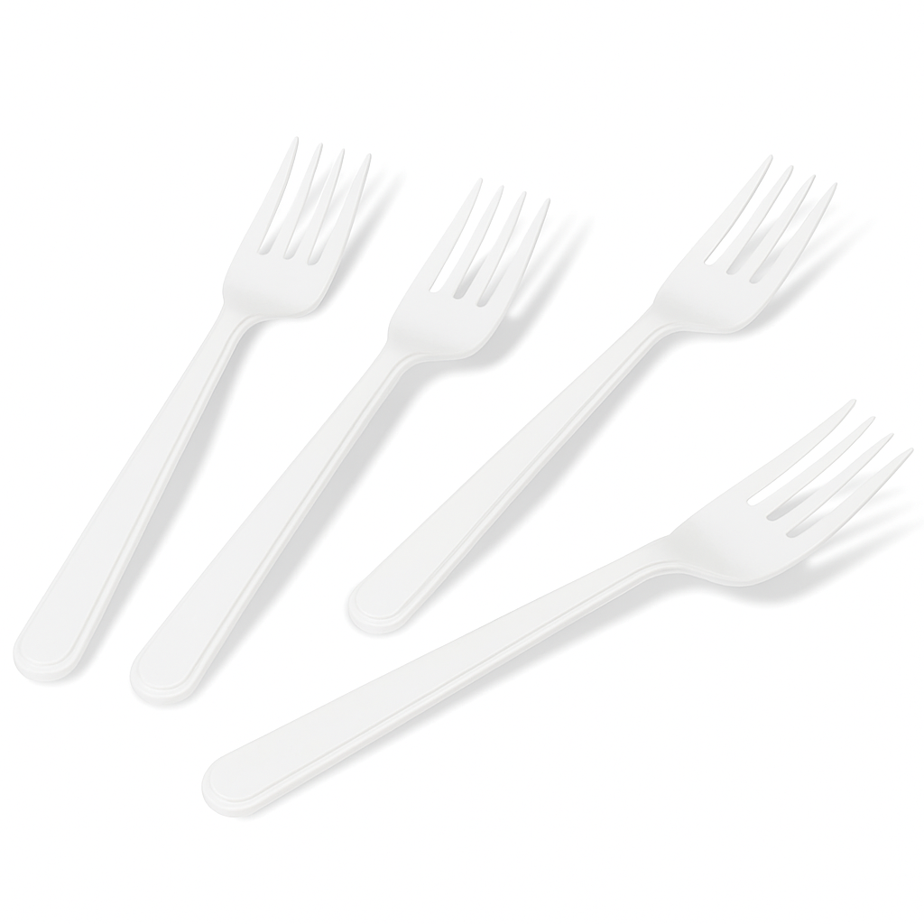 شوكة بلاستيكية