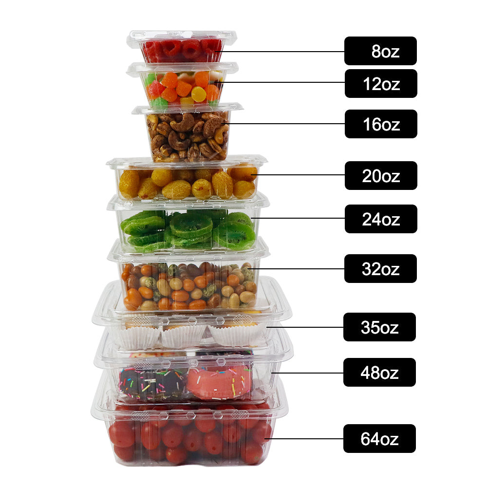 عبوة مفصلية مستطيلة