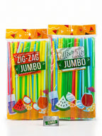 Zig-Zag Jumbo Flexible Straws