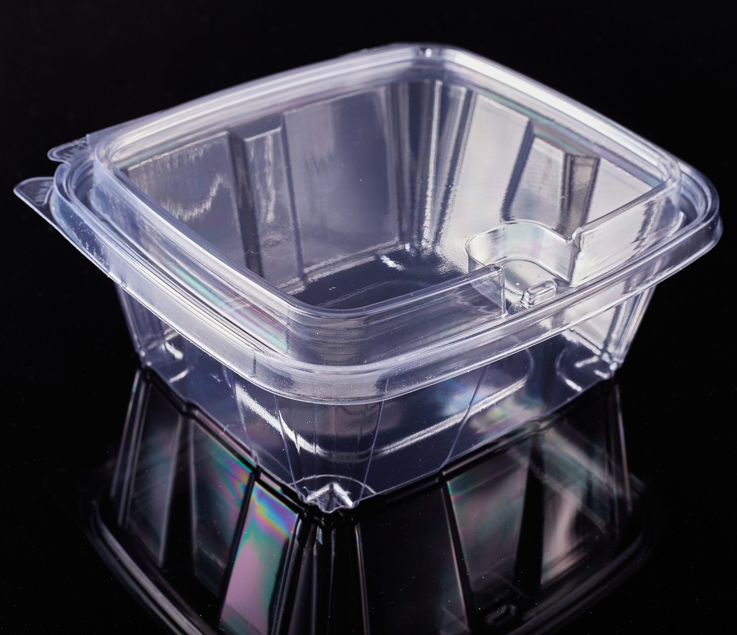 عبوة مفصلية مستطيلة