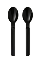 Heavy-weight plastic spoon