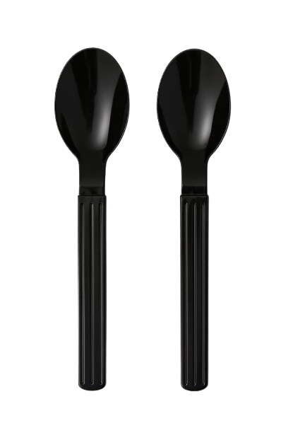 Heavy-weight plastic spoon