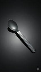 Heavy-weight plastic spoon