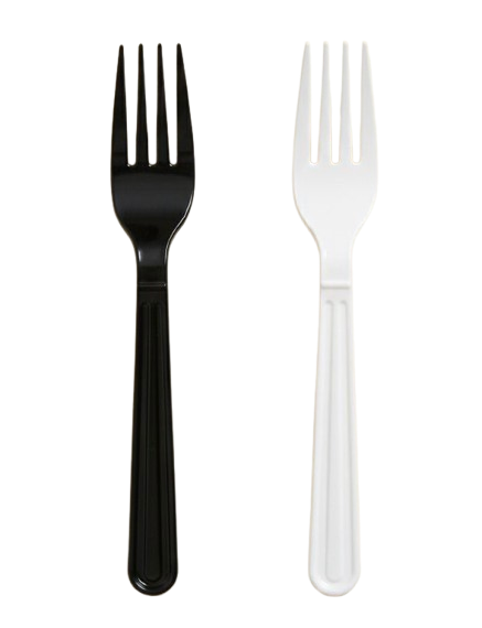 Heavy-weight plastic fork