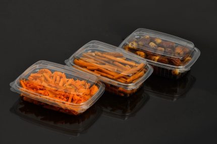 عبوة مستطيلة مفصلية بغطاء فلات - عالي بومبيه