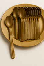 Heavy-weight plastic spoon