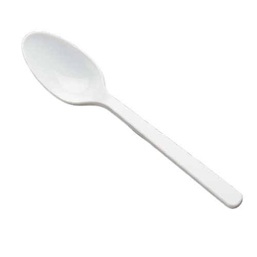 Plastic spoon