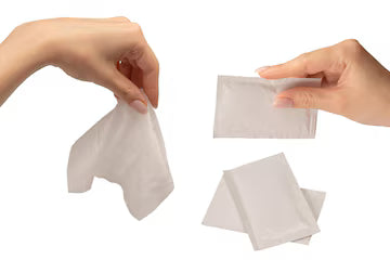 مناديل مبللة